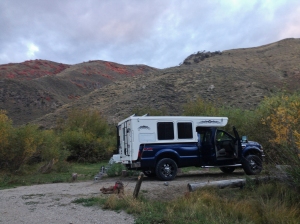 Montpelior Canyon, a USFS campground